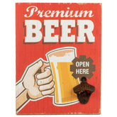 Premium Beer Bottle Opener Sign image 0